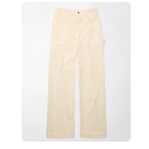 AE Dreamy Drape Woven Super
High-Waisted Baggy Wide-Leg Pant 00 short